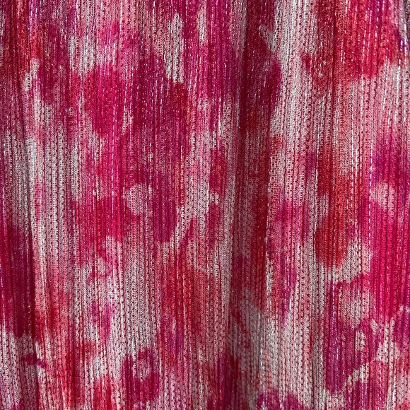 Ramy Brook Printed Alexa Metallic Knit Midi Dress - Picture 8 of 10